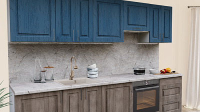 Кухня на заказ Дуб адриатика - Дуб шамони